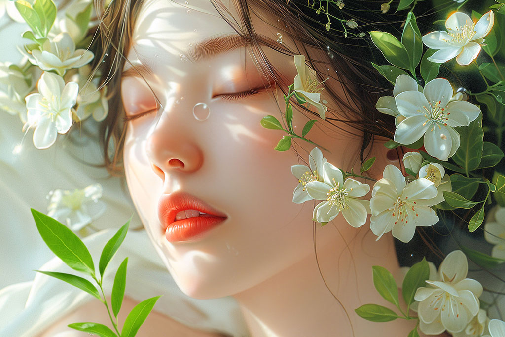 Perfume for those who love the scent of green tea and jasmine.
